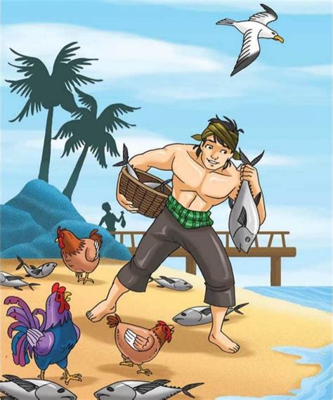 Dongeng mengemas suatu cerita yang berisikan moral dalam bahasa dan. Gambar Dongeng Petani Yang Baik Hati Dan Burung Pipit ...