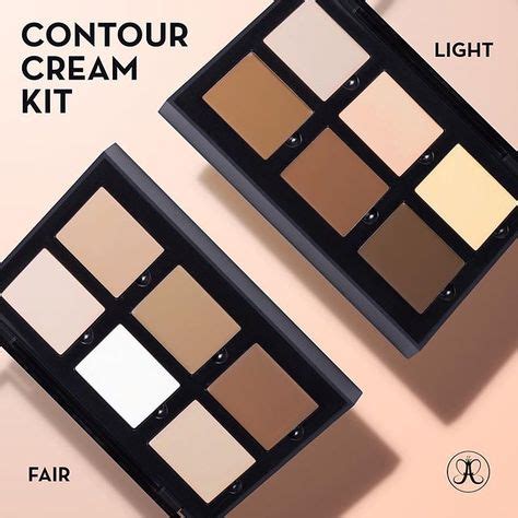 Anastasia contour kit is a palette full of highlighting and contouring powders. ABH Fair Contour Cream Kit | Maquillage