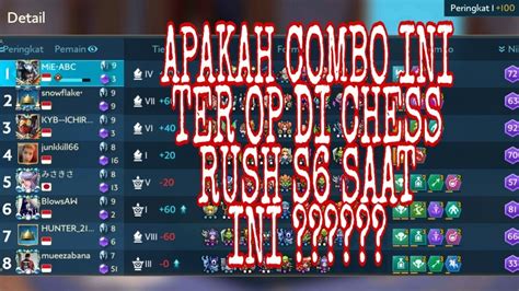 Menurut ohbaby, 3 pro player dengan role rusher terbaik di indonesia adalah evos mr05pop. Combo ter OP DI CHESS RUSH S6????? - CHESS RUSH INDONESIA ...