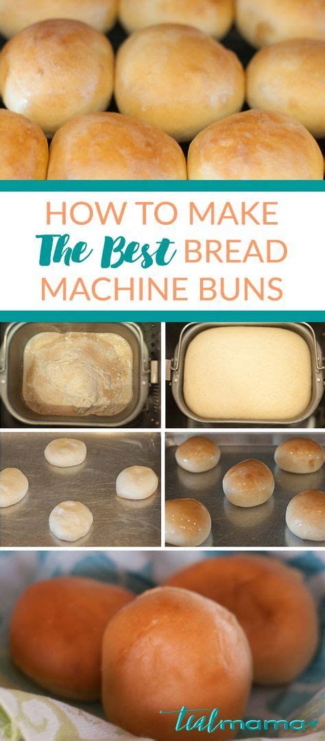 Program for basic white bread (or for whole wheat bread, if your machine has a whole wheat setting), and press start. Bread Machine Buns | Recipe | Best bread machine, Bread ...