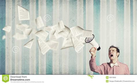 Guy announcing something stock photo. Image of announce - 50513050