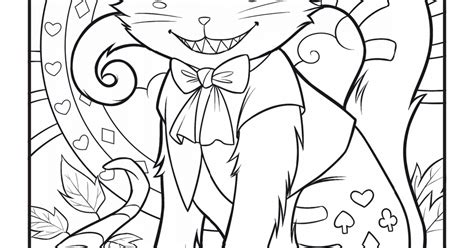 Download Alice in Wonderland - Jade Summer - Preview Image - 3.pdf | Summer coloring pages, Adult ...