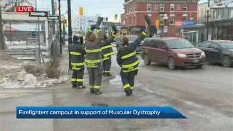 The museum is housed in a 110 year old former fire hall. Winnipeg firefighters pitching a tent for Muscular ...