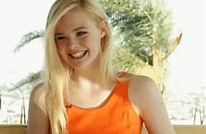 blonde gif gifs tumblr animated child giphy elle fanning actors