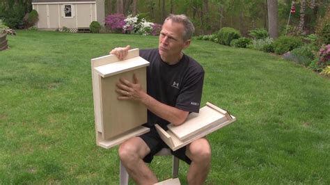 There are six steps to building this bat house and then you will be able to have a cute little thing to put up in your backyard. How to Build a Bat house - YouTube