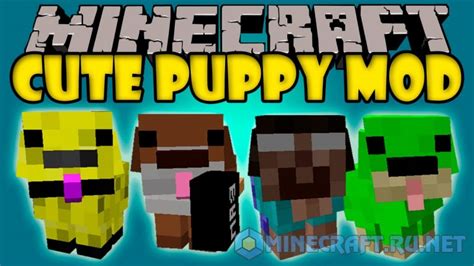 This mod adds in hamsters to minecraft! Cute Puppy v.2.0 1.12.1 › Mods › MC-PC.NET — Minecraft ...