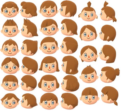 I will tell you about short hairstyles for fine hairs. Acnl Hairstyles : Animal Crossing Hairstyle Guide 61438 Animal Crossing New Leaf Hair Dos ...