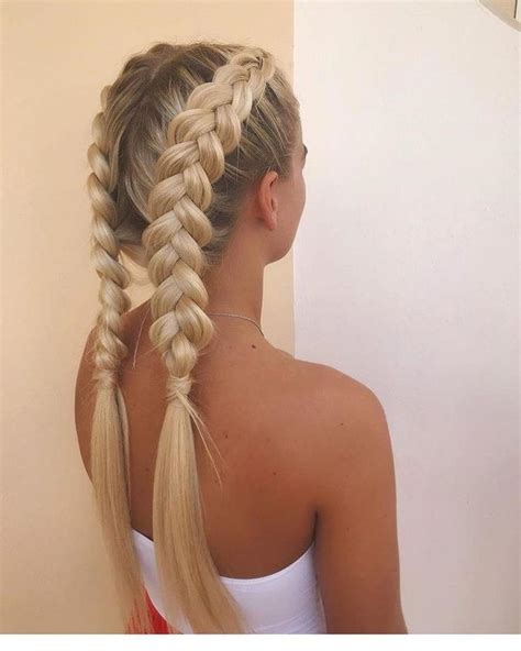 Take 3 pieces of hair with an even density. Do you wonder how to dutch braid your own hair easly? So ...