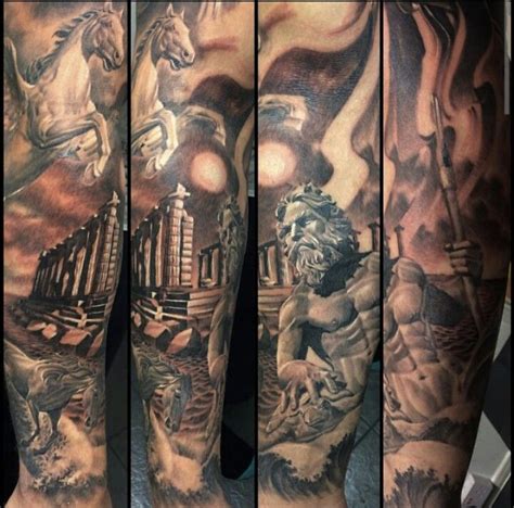 Lately, greek gods have become popular tattoo designs. Sleeve | Greek god tattoo, Tattoos for guys, God tattoos