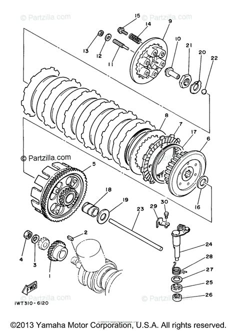 Yamaha 200a/ l200a service manual en.pdf. Wiring Diagram Yamaha Blaster 200