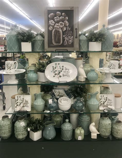 See more ideas about bathroom decor decor diy bathroom. Hobby lobby merchandising table displays work | Decor ...