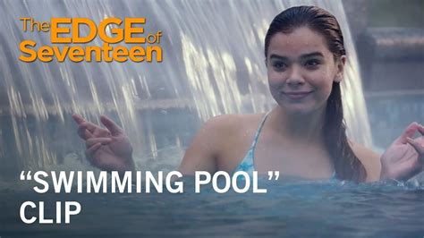 World wide free shipping and easy return. The Edge of Seventeen | "Swimming Pool" Clip | Now Playing ...