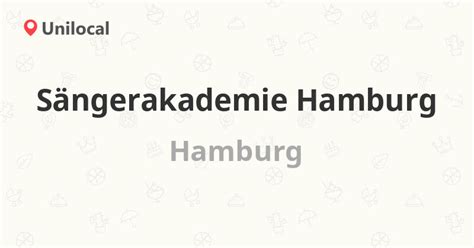 Helfen sie uns jede falsche schreibweise in dieser nachricht zu aktualisieren beltgens garten 2 20537 hamburg adresse speichern. Sängerakademie Hamburg - Hamburg, Brotfabrik Eiffestr. 664 ...