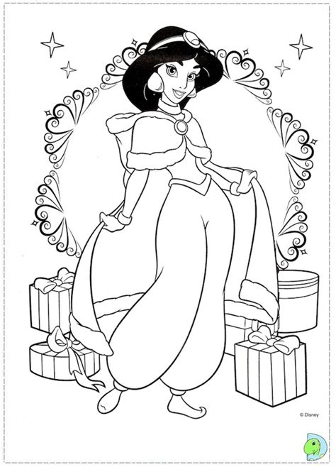 Disney Princess Christmas Coloring Pages - Get Coloring Pages