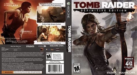 Tomb Raider Definitive Edition USA XBOX ONE Cover | Dvd Covers and Labels