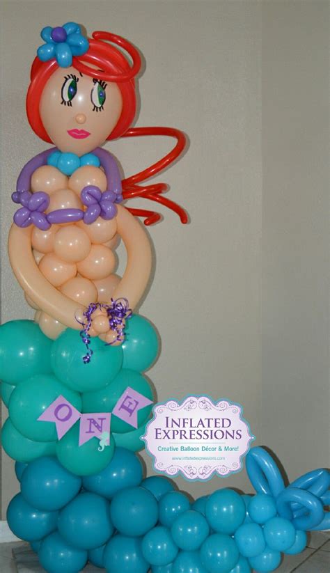 Here are the supplies that i. Little Mermaid Ariel Balloon Sculpture | Balloon decorations, Balloons, Balloon bouquet