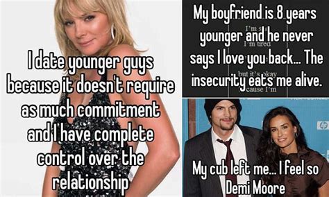 Mom slender milf makes love to younger stud. Cougars reveal what it's REALLY like to date younger men ...