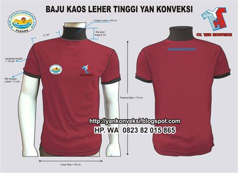 Cobalah kaos leher tinggi trendi yang dapat digulung atau lurus. PADANG KONVEKSI YANKONVEKSI: BAJU KAOS LAPANGAN PRAMUKA ...