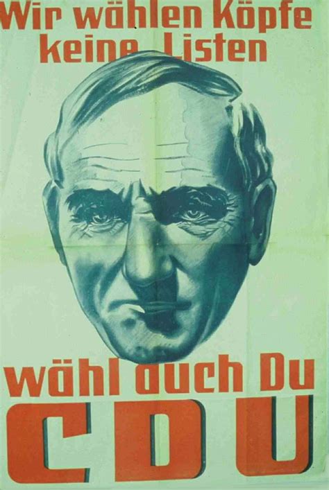 Die cdu freut sich über den coup: Historische CDU-Wahlplakate unter CC-Lizenz | netzpolitik.org