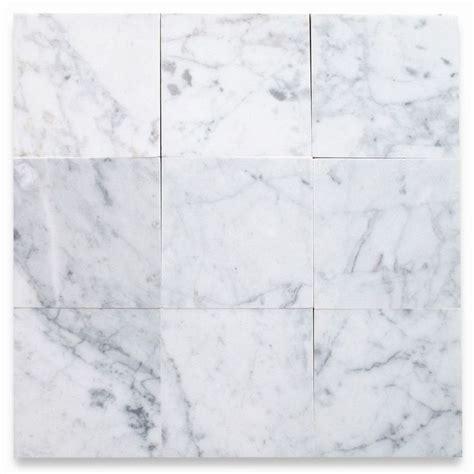 Discover the secure vault for your trezor wallet. Italian Carrara White Marble 6x6 Tile Polished - Stone ...