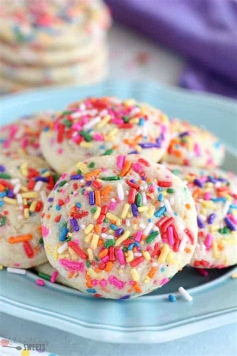 Use betty's creative ideas to frost them, decorate them or enjoy them straight from the oven; Sprinkle Cookies - The best soft and chewy sugar cookies ...