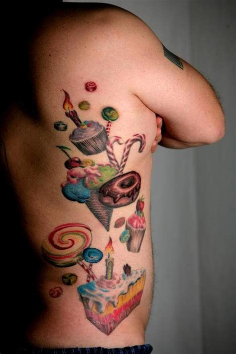 Ice cream candy tattoo on arm. 33 best candy tattoos images on Pinterest | Tattoo ideas ...