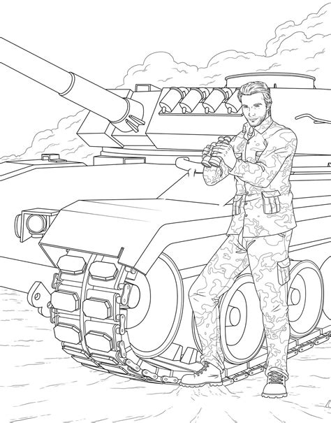Free, printable disney coloring pages, worksheets & party invitations for disney fans worldwide. Men in Uniform Adult Coloring Book | Book by M. G. Anthony ...