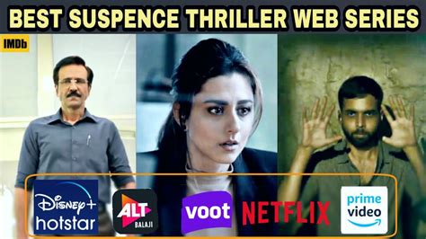 We bring to you some of the best indian crime series on netflix, hotstar, amazon prime video, voot select and zee5, to watch right now Best Hindi Suspence & Thriller Web Series • 8 Indian Web ...