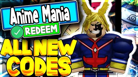 Get the latest roblox anime mania codes and redeem them for free gems and gold to acquire new characters and power them up! ALL NEW *MY HERO & MYTHICAL* UPDATE CODES! Anime Mania ...
