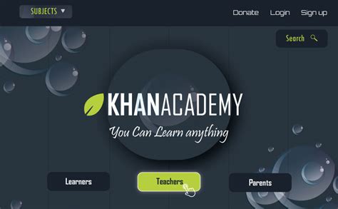 At the time, khan was a financial analyst. Khan Academy Web Design on Behance