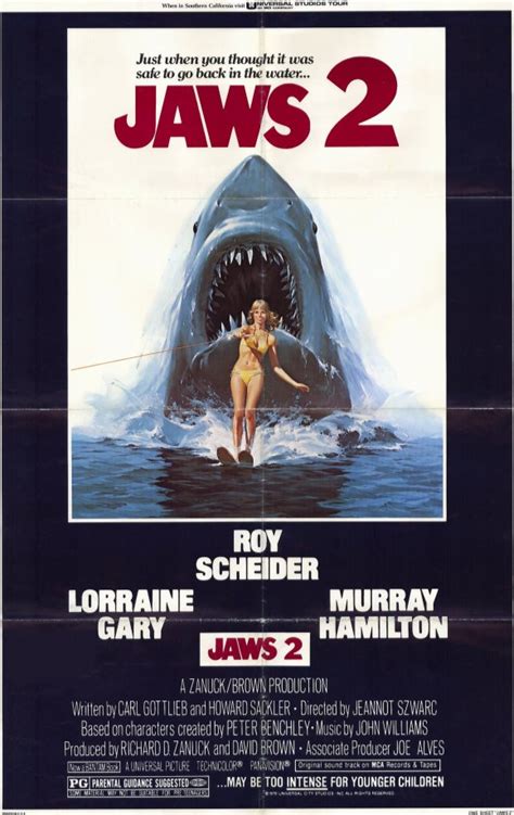 You go in, buy a massive bucket of salty and dangerously buttery popcorn, and you race to find the best seat that you can manage. Jaws 2 Movie Posters From Movie Poster Shop