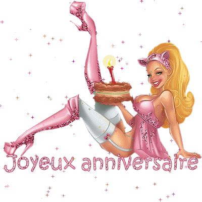 Joyeux anniversaire gif animé gratuit humour. tube anniversaire