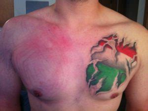 Italian flag with cross tattoo. Italian Tattoos Designs, Ideas and Meaning | Tattoos For You