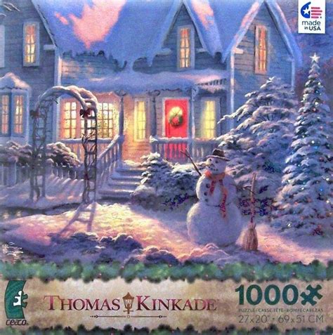 Maybe you would like to learn more about one of these? CEACO THOMAS KINKADE 2013 CHRISTMAS JIGSAW PUZZLE HOLIDAY ...