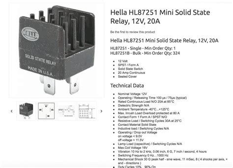 The graph above illustrates the difference in switching response time between this solid state relay and a mechanical relay. 914World.com - The largest online 914 community!