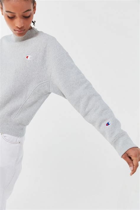 Download Champion Reverse Weave Mock-Neck Sweatshirt | Mock neck ...