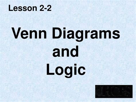 This is the for aesthetic sake, the demo automatically scales and centers the diagram to make the most efficient use of space. PPT - Venn Diagrams and Logic PowerPoint Presentation, free download - ID:5341893