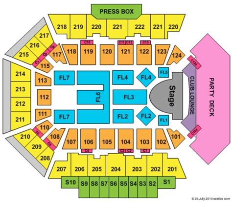 Additionally, the venue accommodates another approximately 5,000 guests in its standing room viewing area adjacent to the venue and outside of the roofline. BMO Harris Bank Center Tickets in Rockford Illinois ...