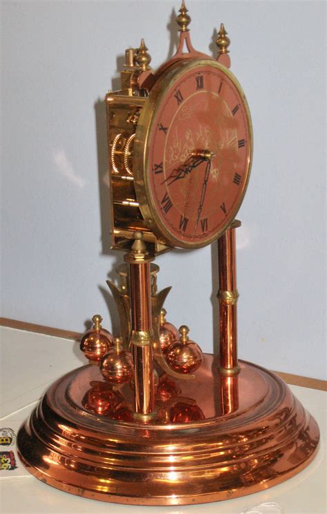 Kundo Copper Finish 400 Day Clock - https://clockinfo.com/posts/8699 | Copper finish, Clock, It 