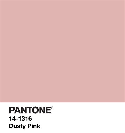 The dusty rose pink color code: PANTONE Color, products and guides for accurate color ...