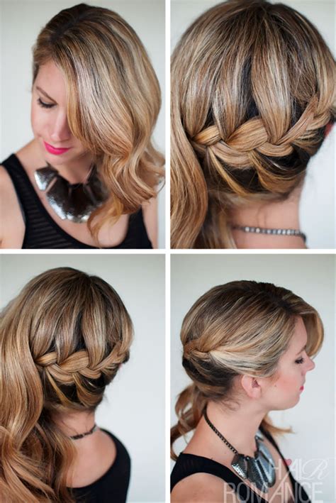 We also love this idea as a bridesmaid hairstyle! Side Swept French Braid Hairstyle For Wedding Hairstyles ...