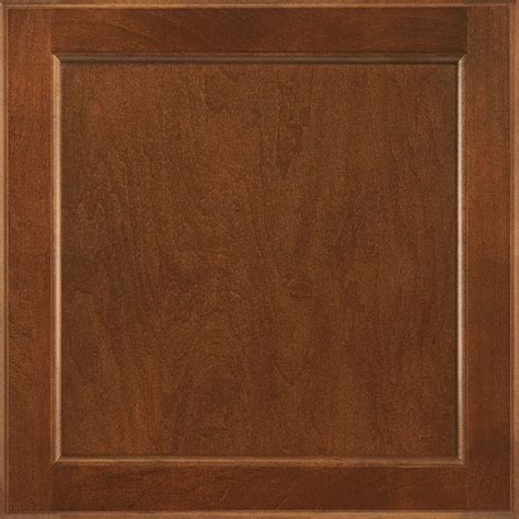 Cabinet door sample in nutmeg. Simply Woodmark 12-7/8x13 in. Cabinet Door Sample in Clearfield Nutmeg-95149 - The Home Depot