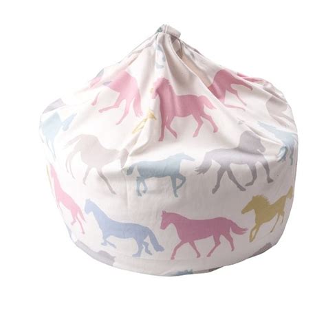 People need time to be relaxed that helps them to get rid of monotony. Horse Lovers Bean Bag | Kids bean bags, Bean bag chair ...
