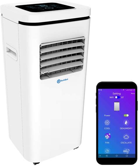 Staying in a traditional dorm room and adding a portable air conditioner is the smart way to go. rollibot-rollicool-wi-fi-10000-btu-portable-bedroom-air ...