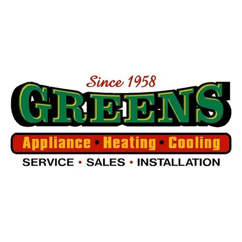 Has built a reputation for quality work with each satisfied customer. Greens Appliance Heating & Cooling - Appliances & Repair ...