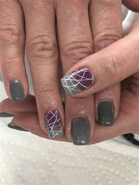 Users rated the awesome nuru gel fuck! Abstract Grey Purple Ombré Gel Nails | Ombre gel nails ...