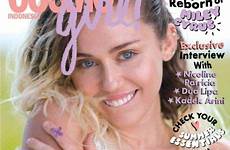 miley cyrus cover magazine cosmo magazines indonesia july girl