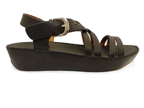 Shop with afterpay on eligible items. FitFlop™ Naia™ Sandalen Black - Verest Schoenen