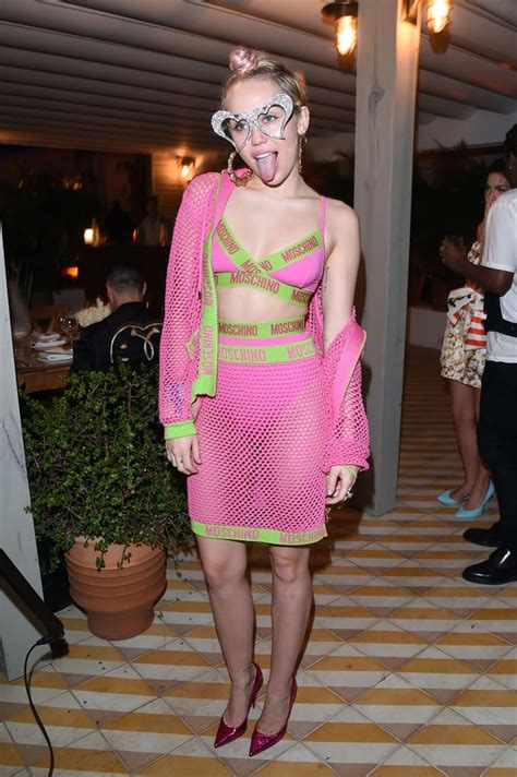 Let me tell you she isn't a nice person and cares nothing about your feelings. Miley Wore This Watermelon Moschino Set at a Jeremy Scott ...