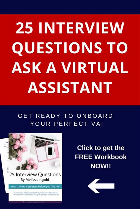 You know that nailing your executive assistant interview question answers is essential. 25 Interview Questions to Ask a Virtual Assistant! in 2020 ...